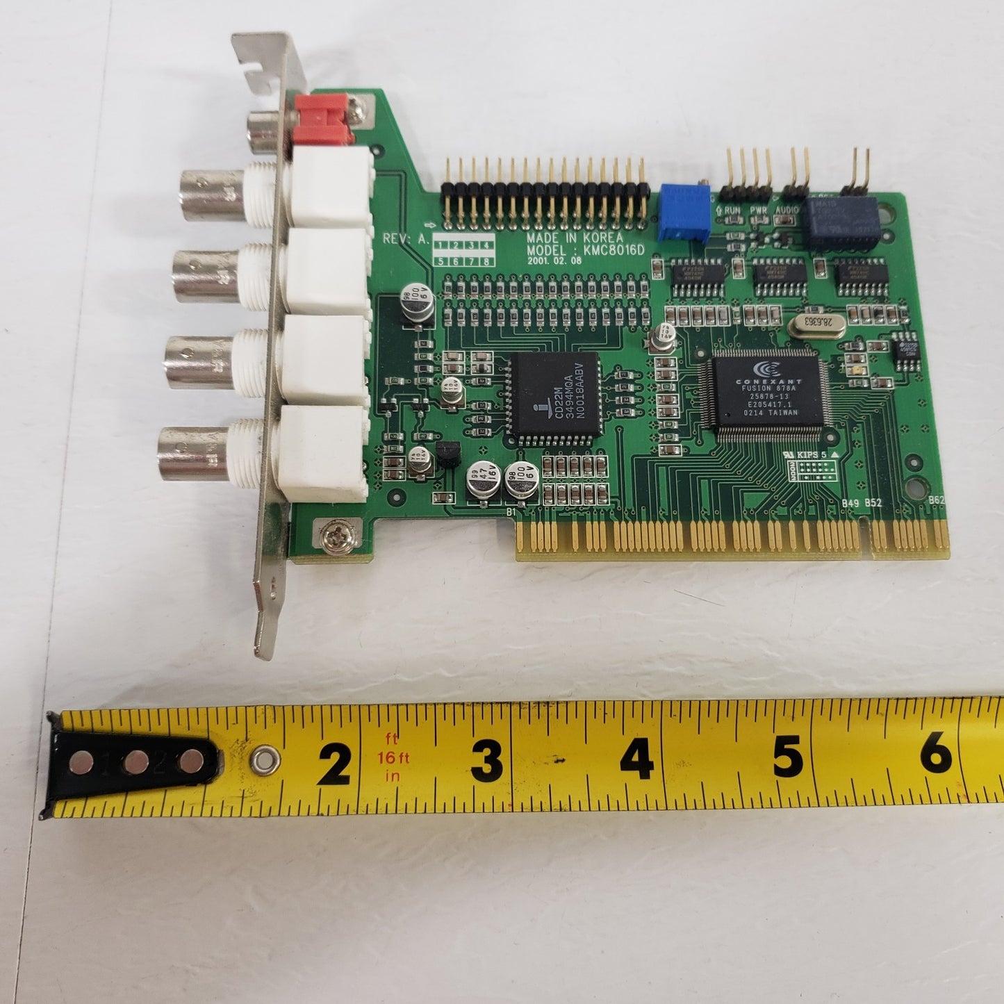 Kodicom KMC8016D REV A Machine Vision Multi BNC PCI Expansion Card Automation