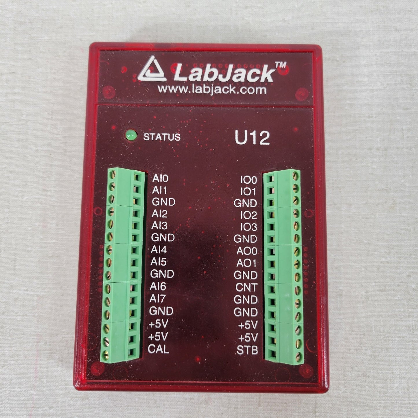 LabJack U12 Measurement Automation USB Peripheral for Windows 98SE ME 2000 XP
