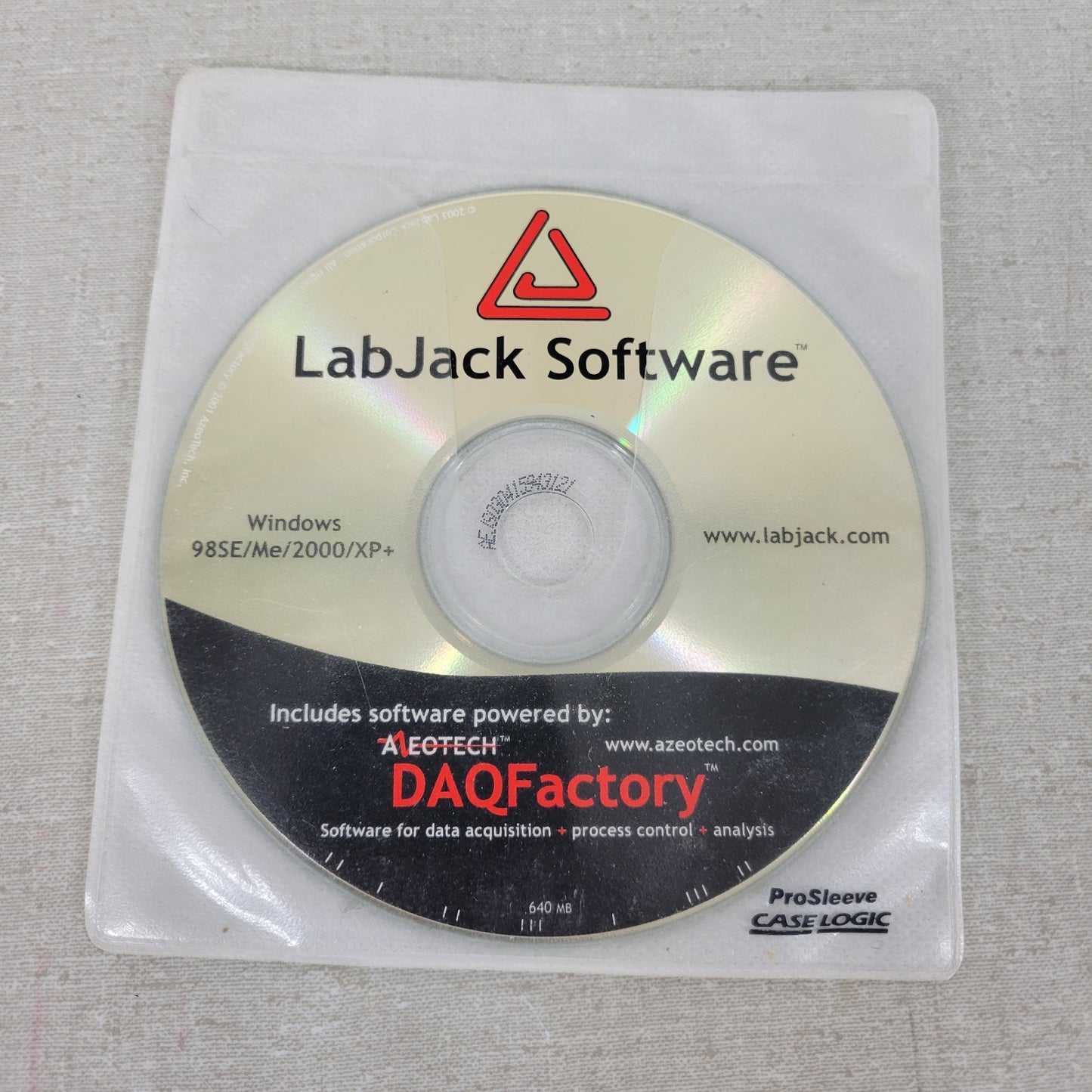 LabJack U12 Measurement Automation USB Peripheral for Windows 98SE ME 2000 XP