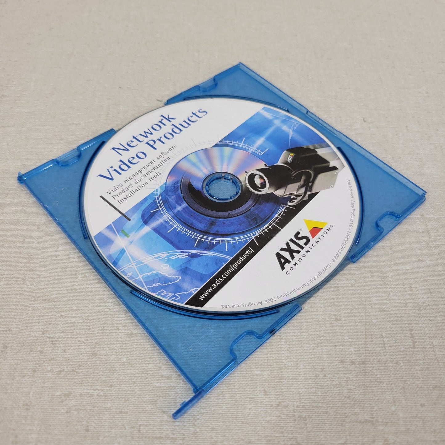 Axis Communications Network Video Products Software Documentation and Tools CD