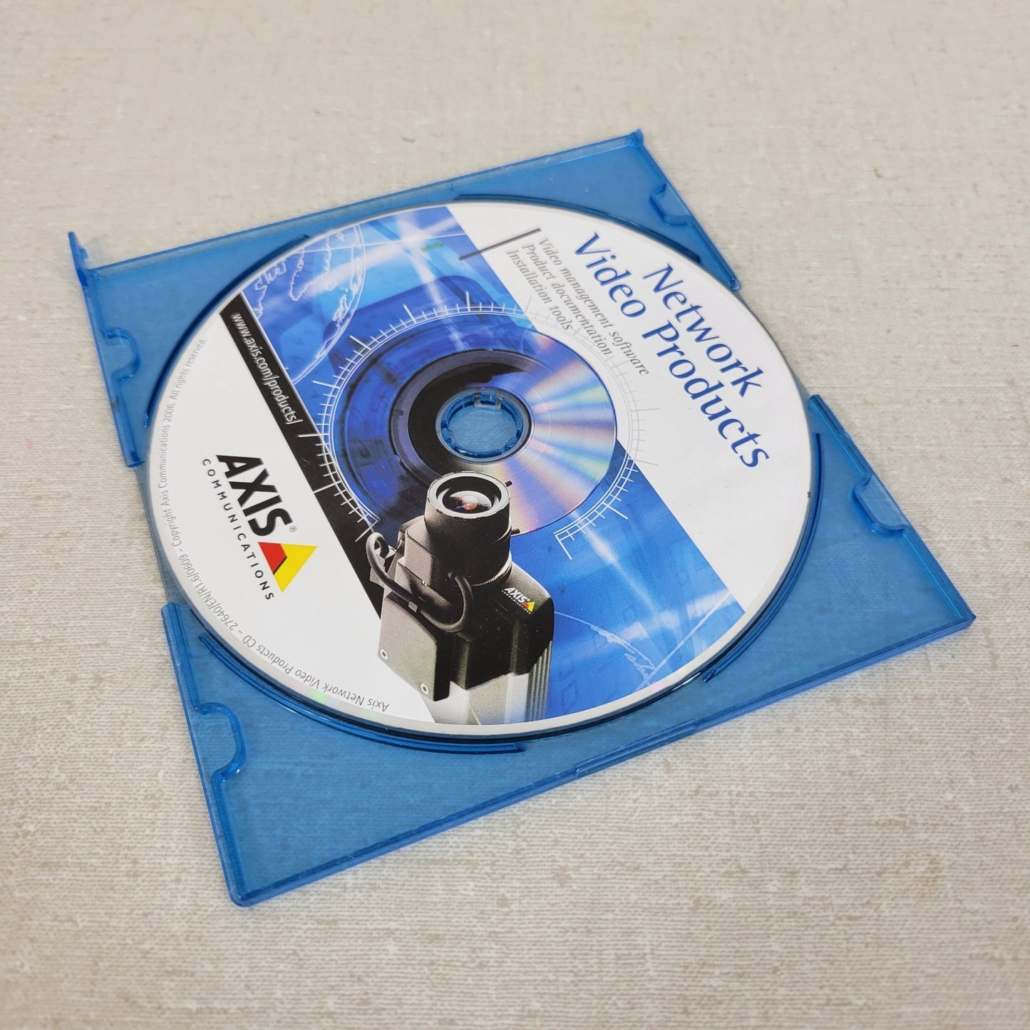 Axis Communications Network Video Products Software Documentation and Tools CD