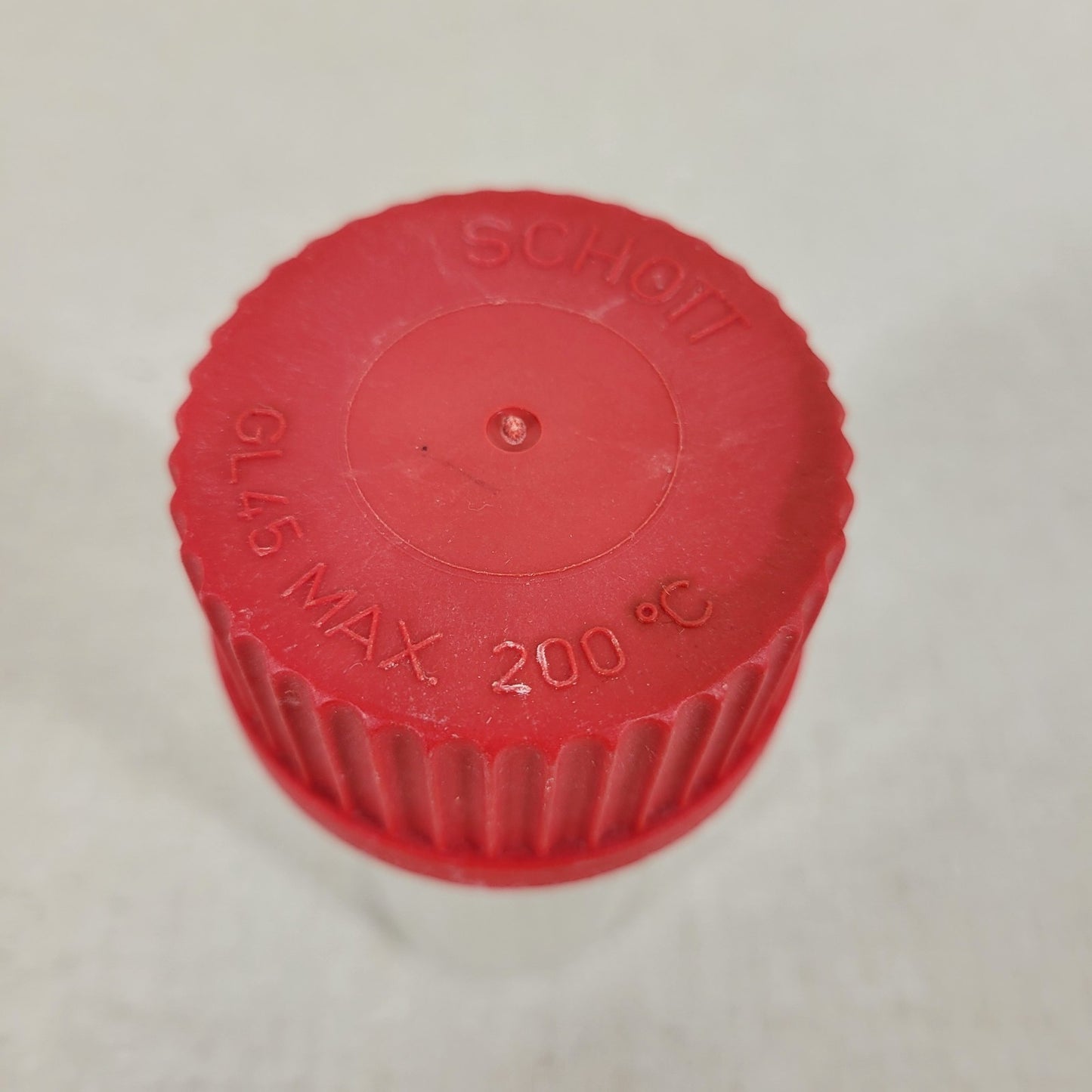 Bellco Glass Hybridization Tube Bottle with GL45 Screw-On Lid 200°C Max
