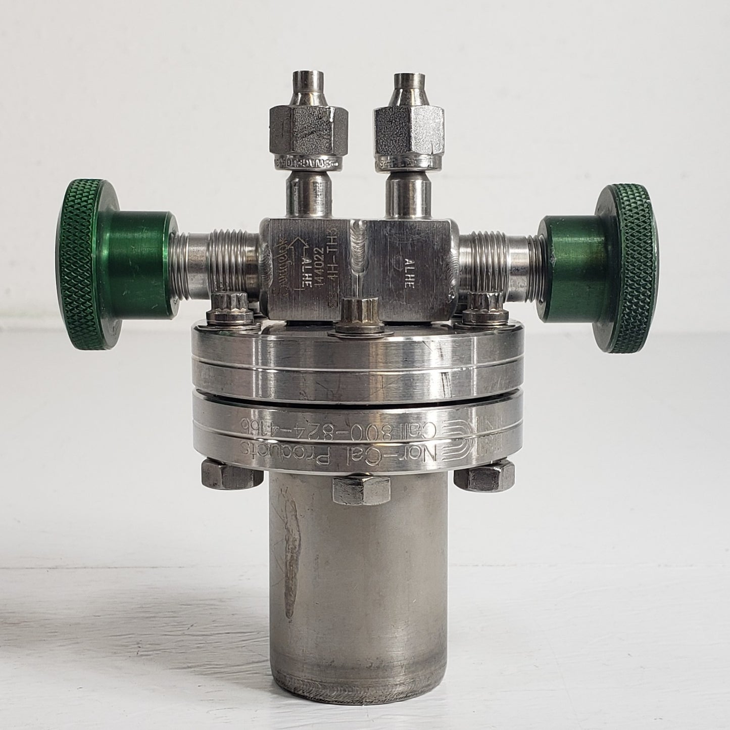 Organometallic Liquid Bubbler for Vapor Phase Deposition Valved 2.75" CF Conflat