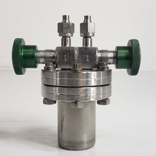 Organometallic Liquid Bubbler for Vapor Phase Deposition Valved 2.75" CF Conflat