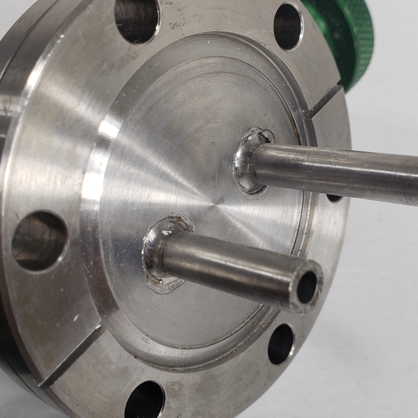 Organometallic Liquid Bubbler for Vapor Phase Deposition Valved 2.75" CF Conflat