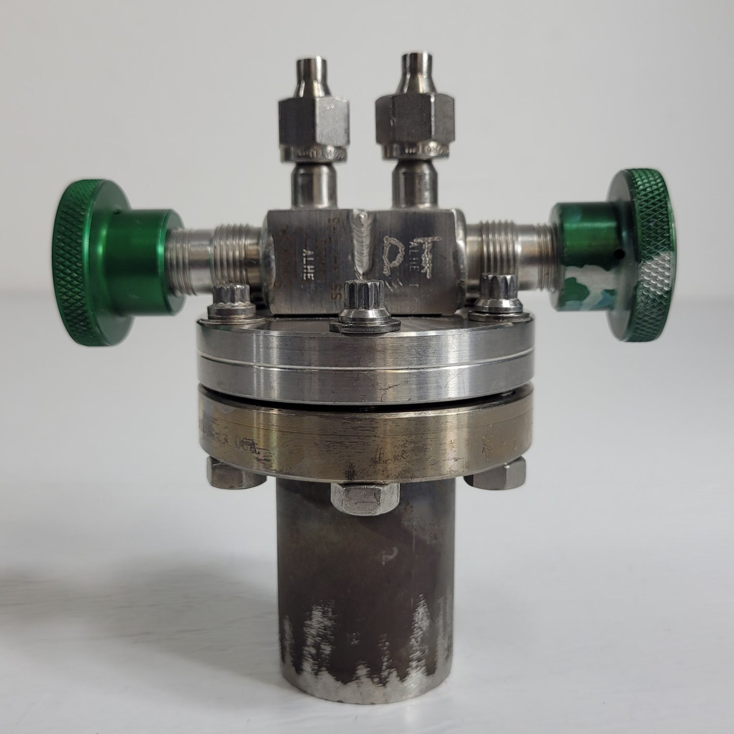 Organometallic Liquid Bubbler for Precursor Deposition Valved 2.75" CF Conflat