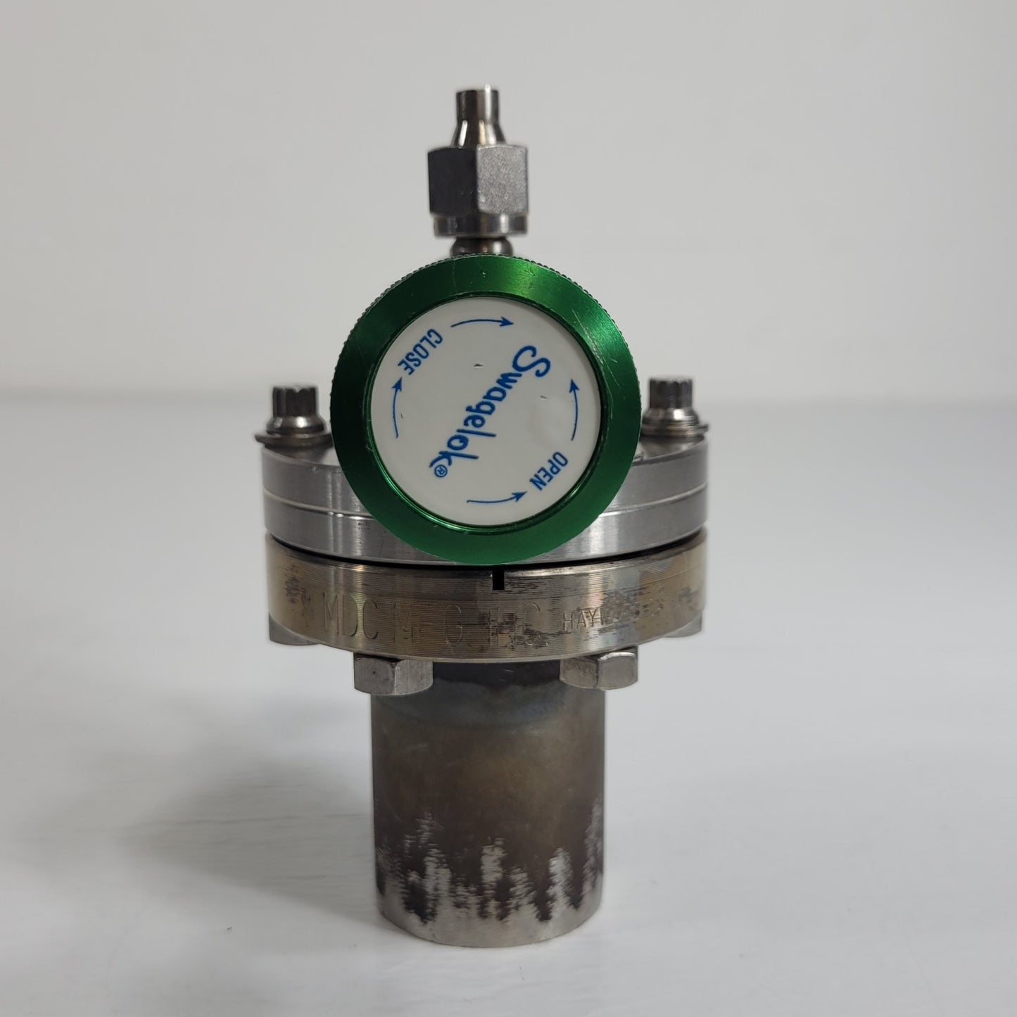 Organometallic Liquid Bubbler for Precursor Deposition Valved 2.75" CF Conflat
