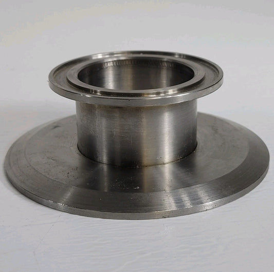 Tri-Clamp Clover 2-1/2" to 4" Adapter Stainless Steel Sanitary for Fluid Systems