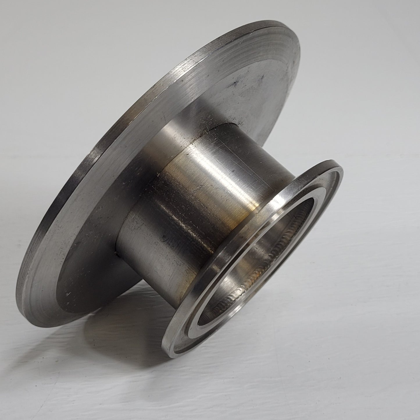Tri-Clamp Clover 2-1/2" to 4" Adapter Stainless Steel Sanitary for Fluid Systems