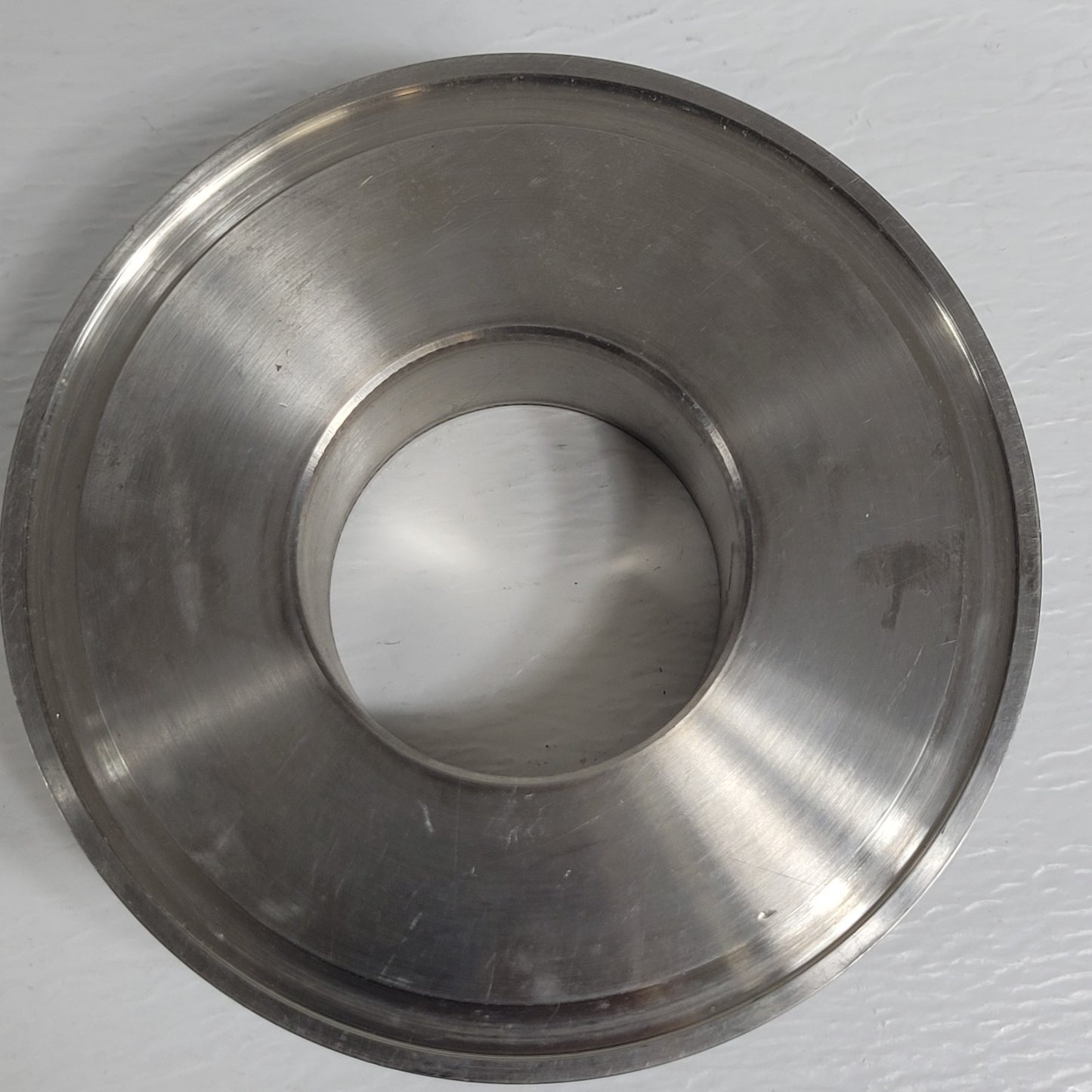 Tri-Clamp Clover 2-1/2" to 4" Adapter Stainless Steel Sanitary for Fluid Systems