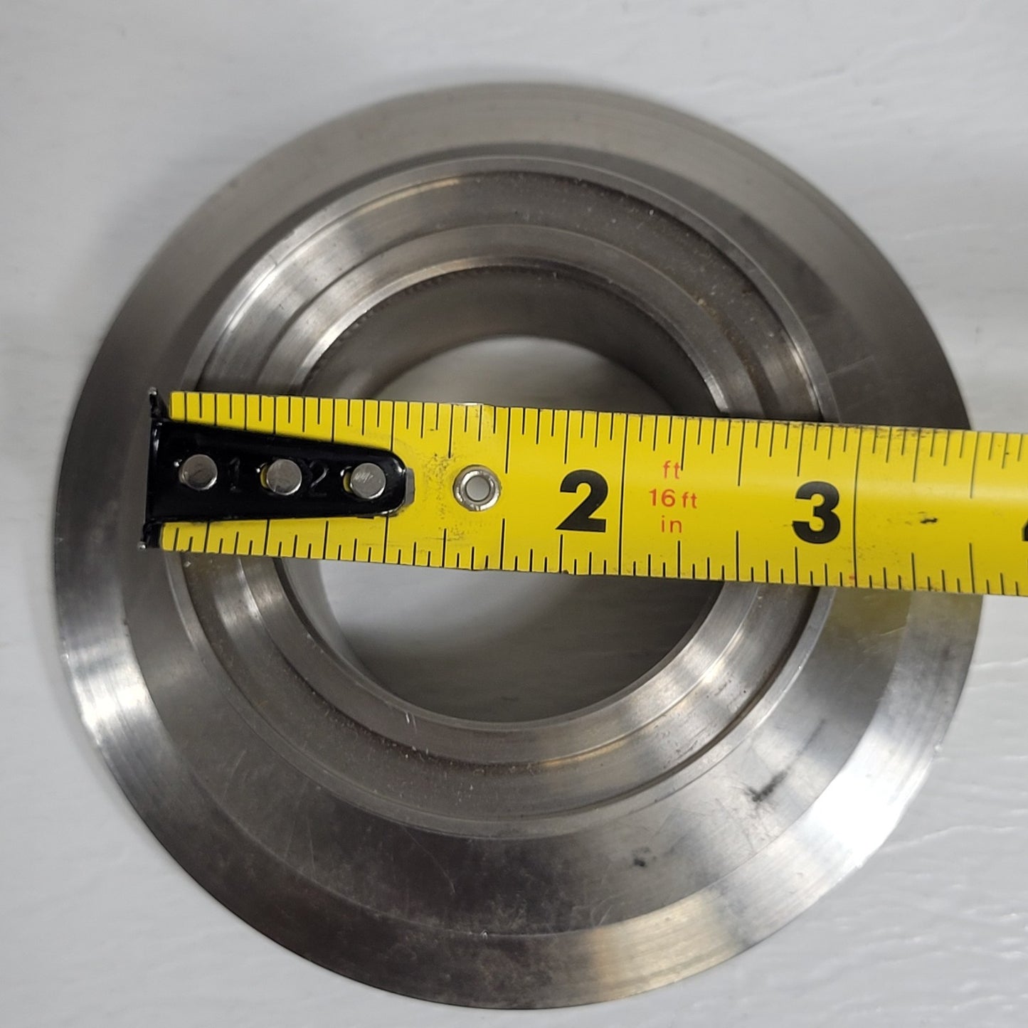 Tri-Clamp Clover 2-1/2" to 4" Adapter Stainless Steel Sanitary for Fluid Systems