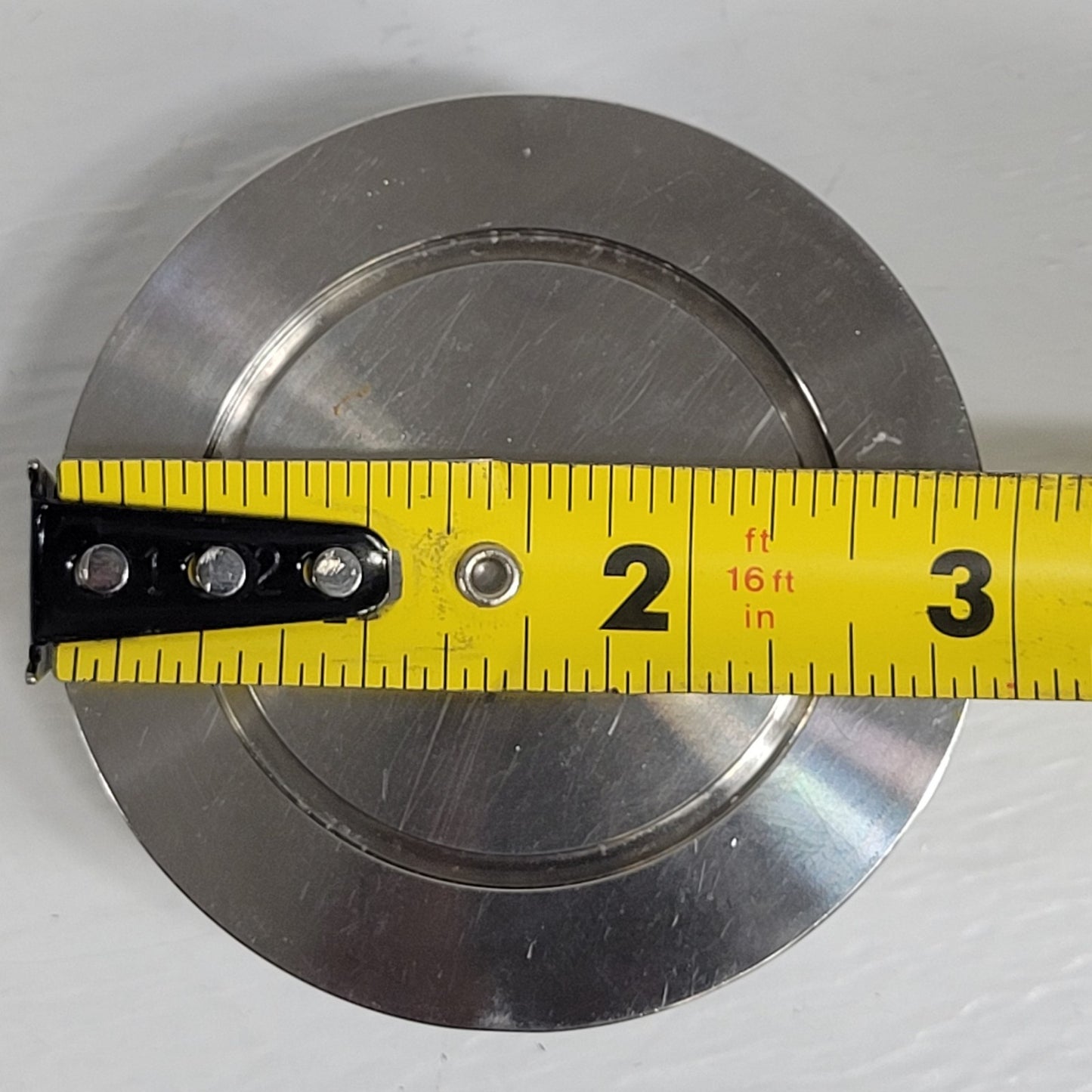 KF50 NW50 Manifold Valve Body 2-Port Stainless Steel for High Vacuum System