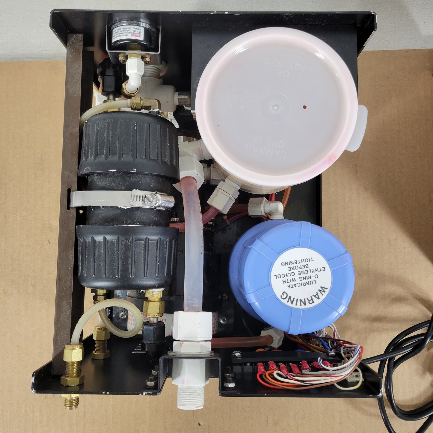 TESTED WORKING Coherent 5920 Dye Circulator Jet and Pump Loops 1 Quart Tank
