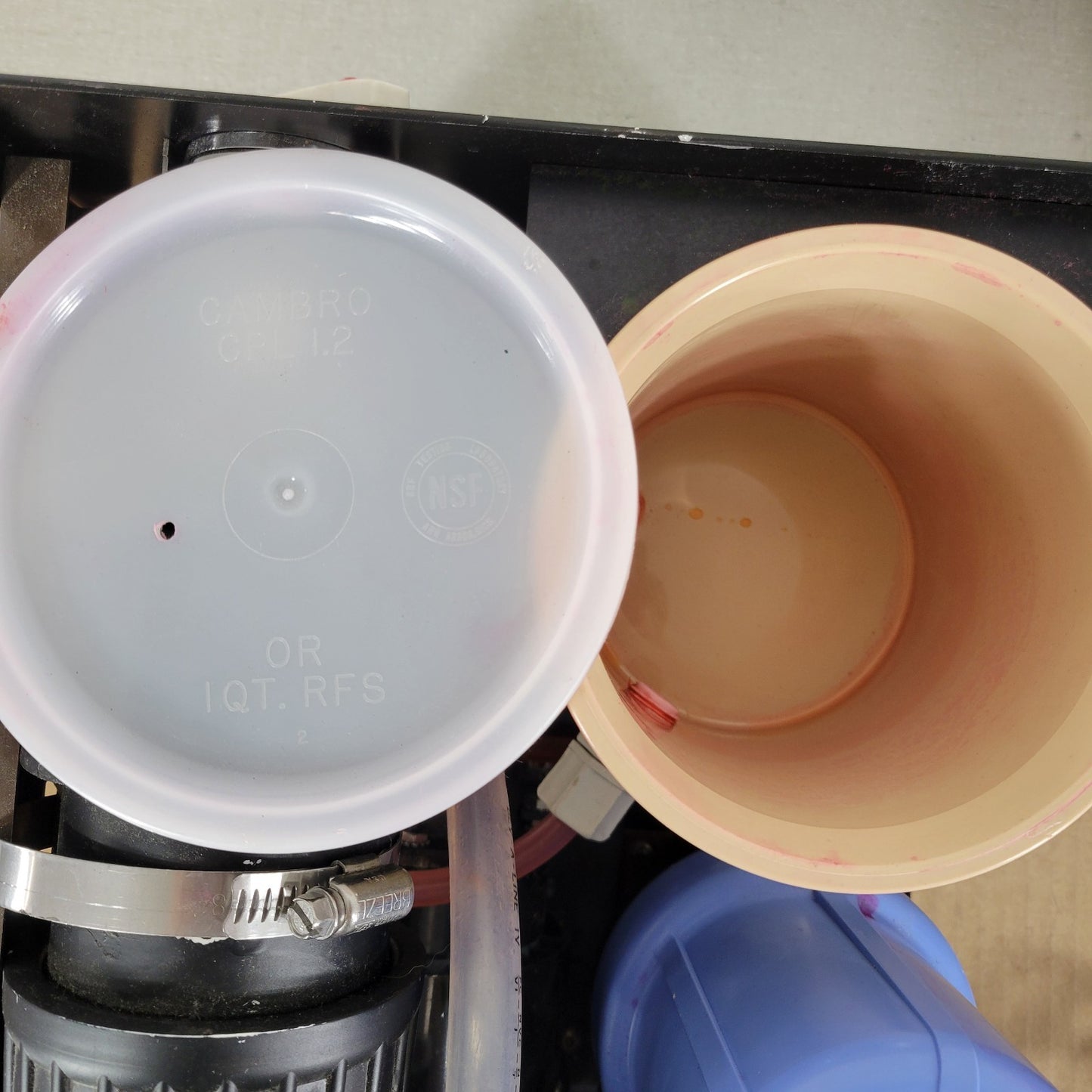 TESTED WORKING Coherent 5920 Dye Circulator Jet and Pump Loops 1 Quart Tank