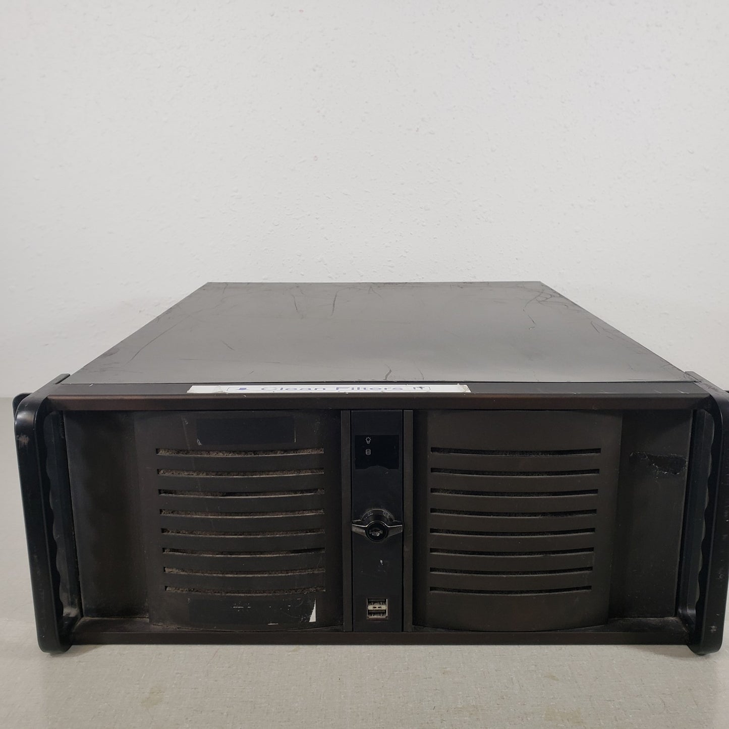 4U CCTV Controller Rack Mount BNC Connectors Handles With Camera Software Win2k