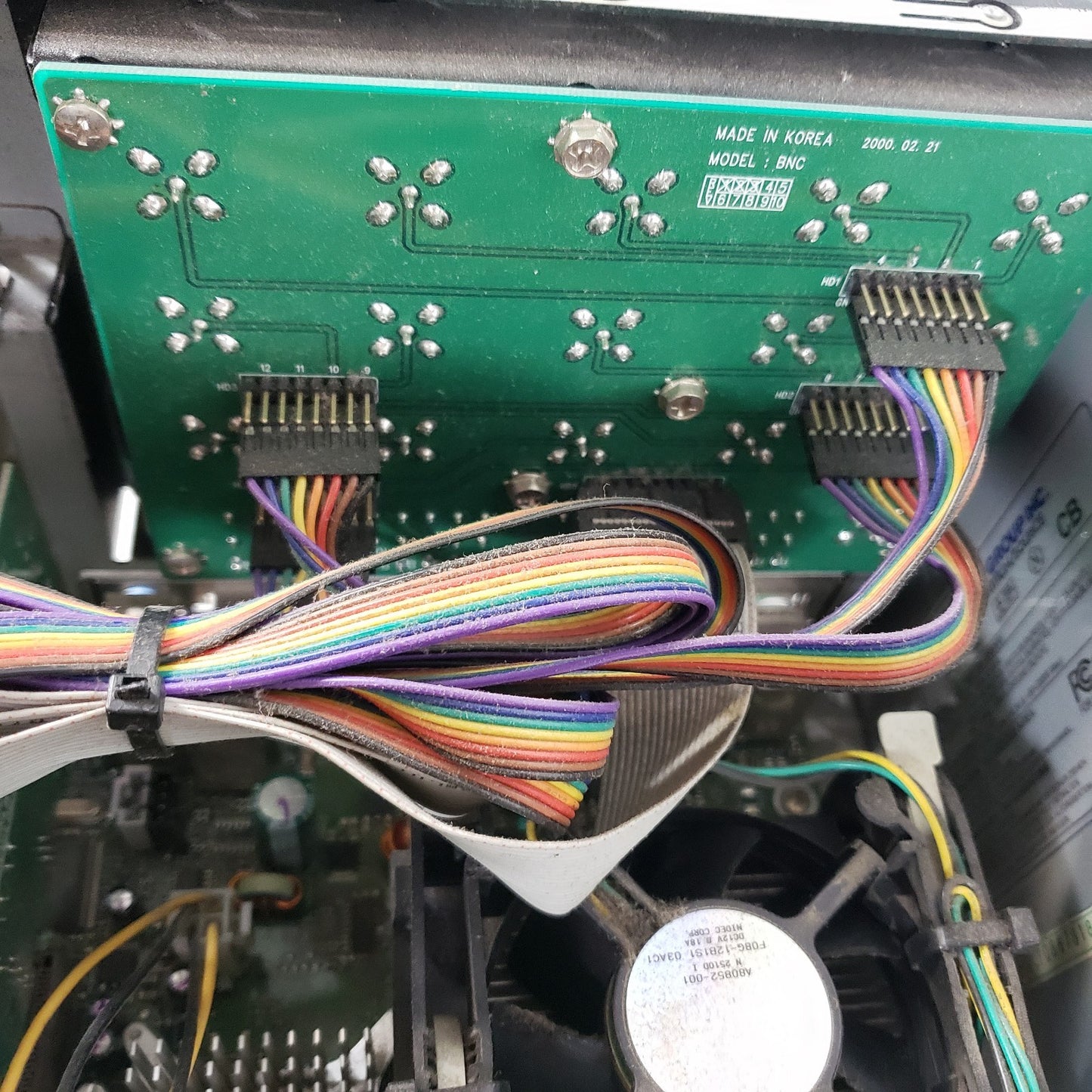 4U CCTV Controller Rack Mount BNC Connectors Handles With Camera Software Win2k