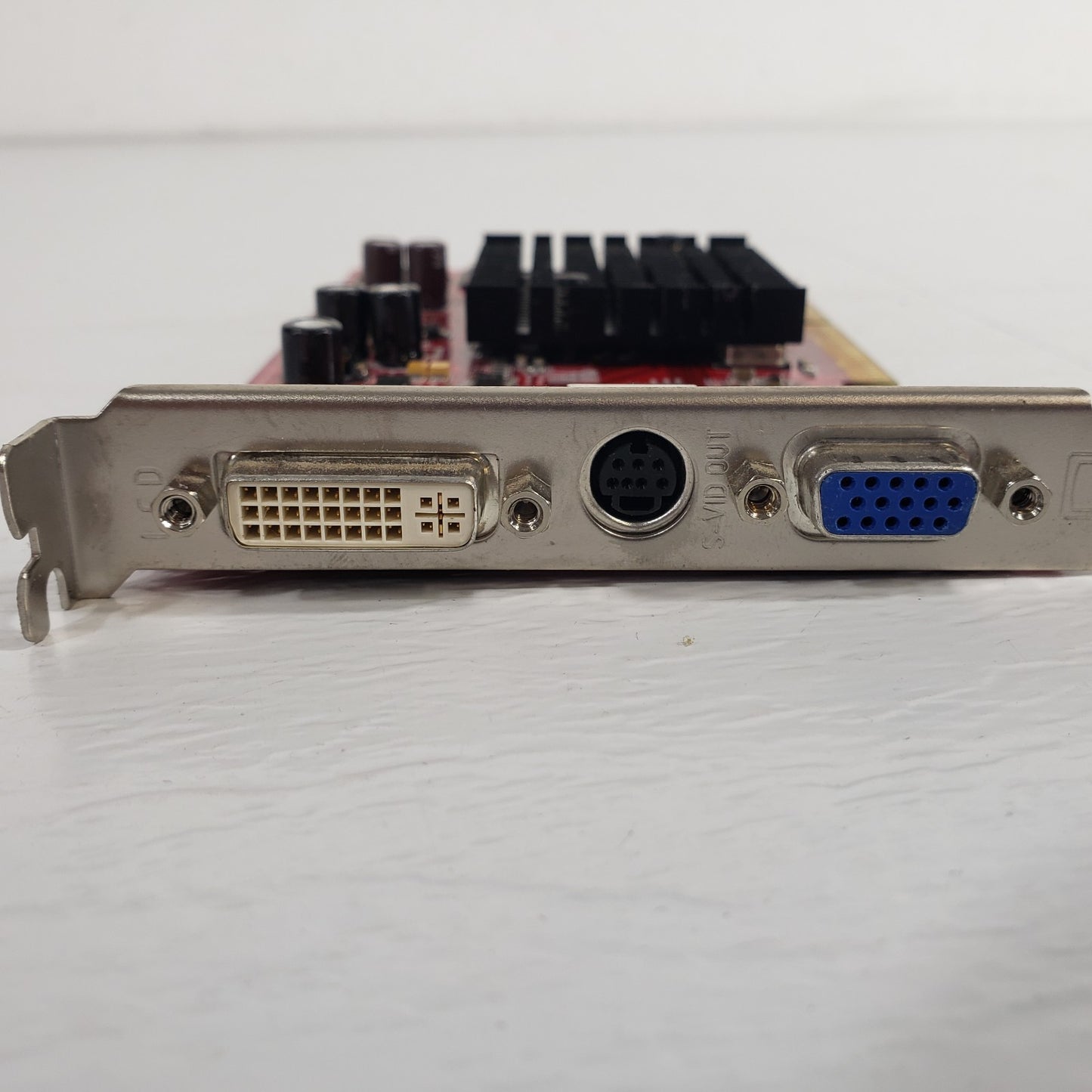 Asus A9550-TD-128M Radeon 9550 128MB AGP Video Graphics Card VGA DVI-I S Video