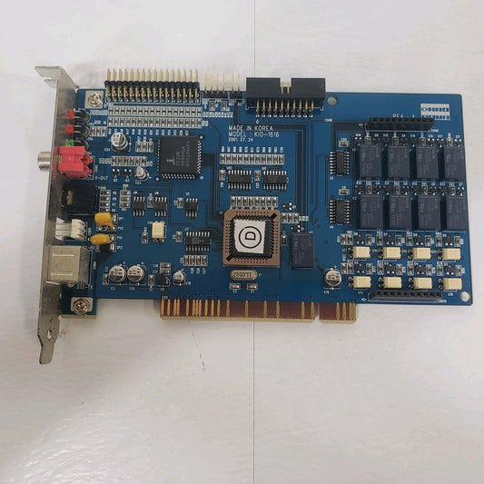 Kodicom KIO-1616 DVR Extended Alert Machine Vision PCI Expansion Card RS232