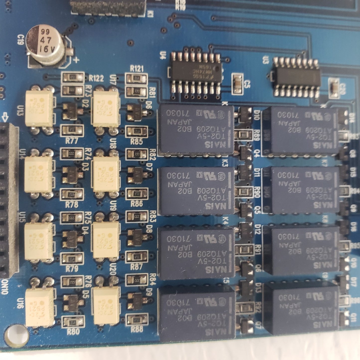 Kodicom KIO-1616 DVR Extended Alert Machine Vision PCI Expansion Card RS232