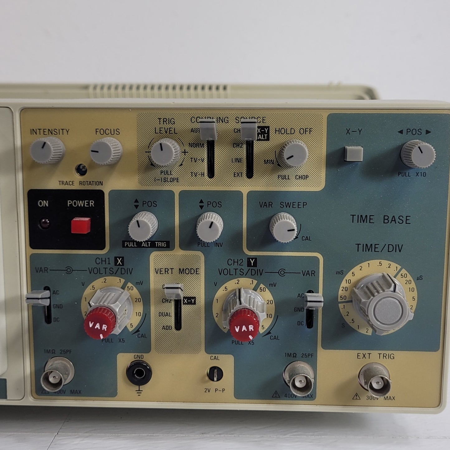 Tested BK Precision 2120B Portable Oscilloscope 20MHz Electrical Signal Measurer