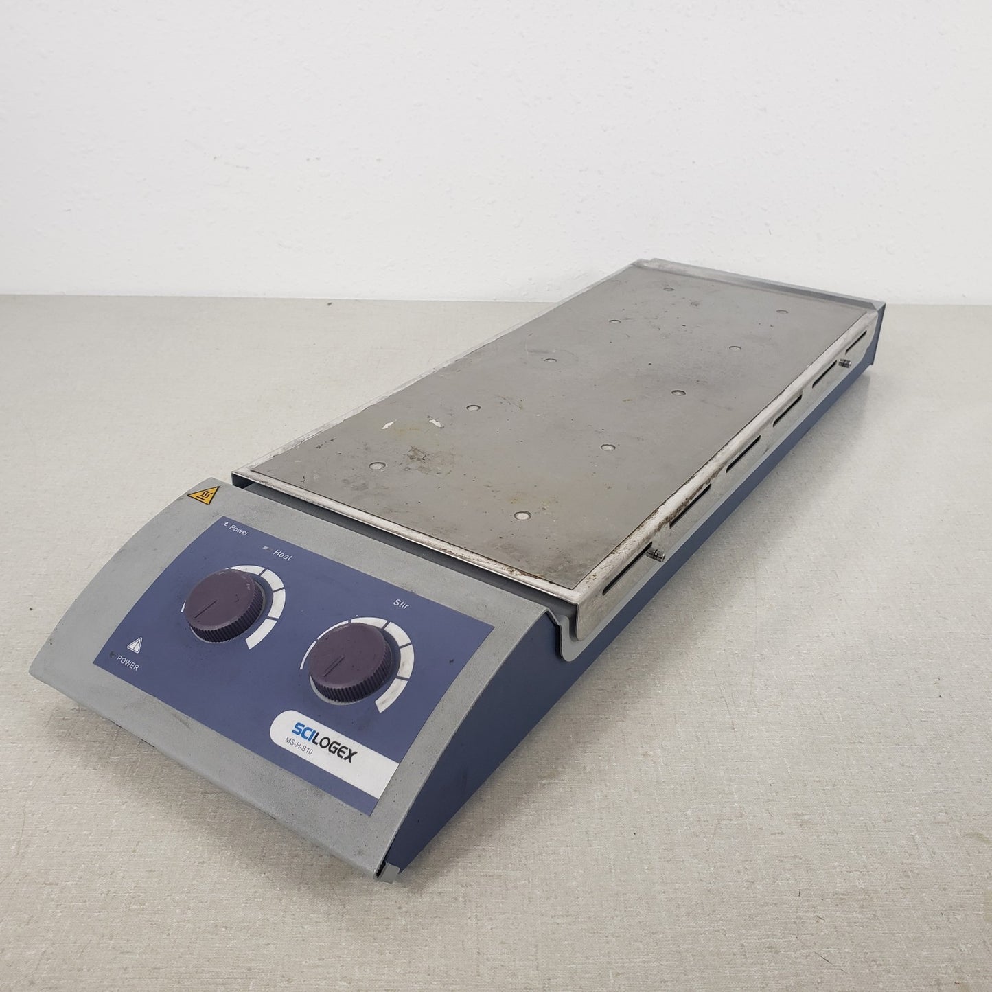 TESTED Scilogex MS-H-S10 Analog 10-Channel Magnetic Stirrer w/ Hot Plate