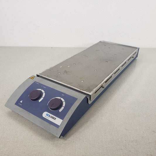 TESTED Scilogex MS-H-S10 Analog 10-Channel Magnetic Stirrer w/ Hot Plate