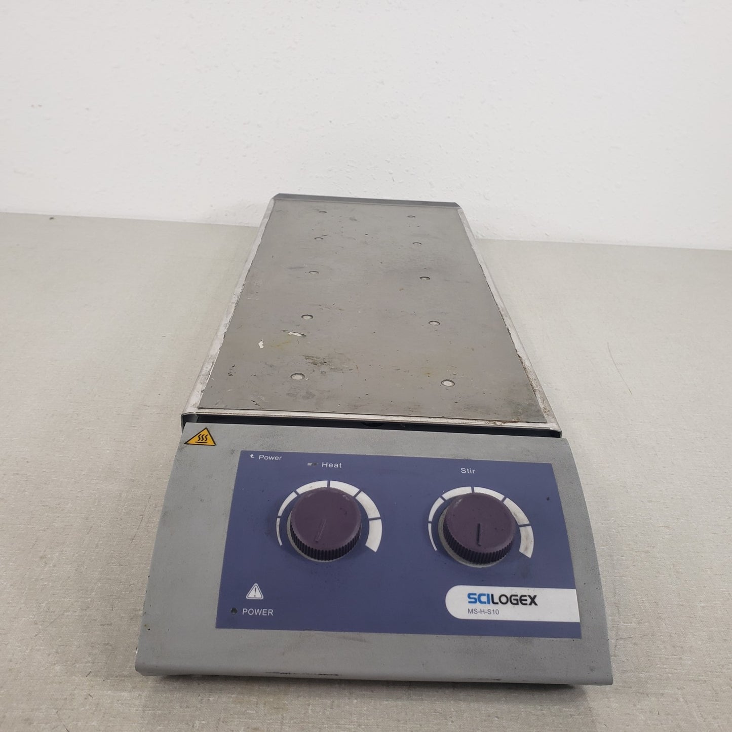 TESTED Scilogex MS-H-S10 Analog 10-Channel Magnetic Stirrer w/ Hot Plate