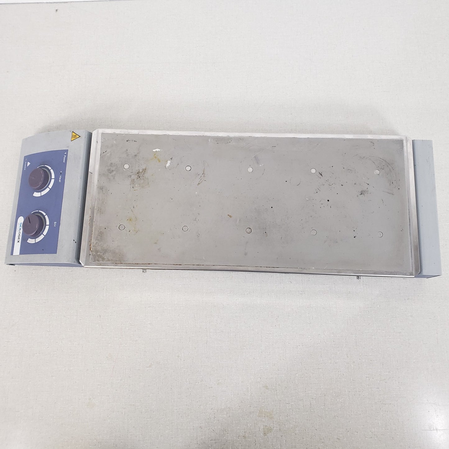 TESTED Scilogex MS-H-S10 Analog 10-Channel Magnetic Stirrer w/ Hot Plate