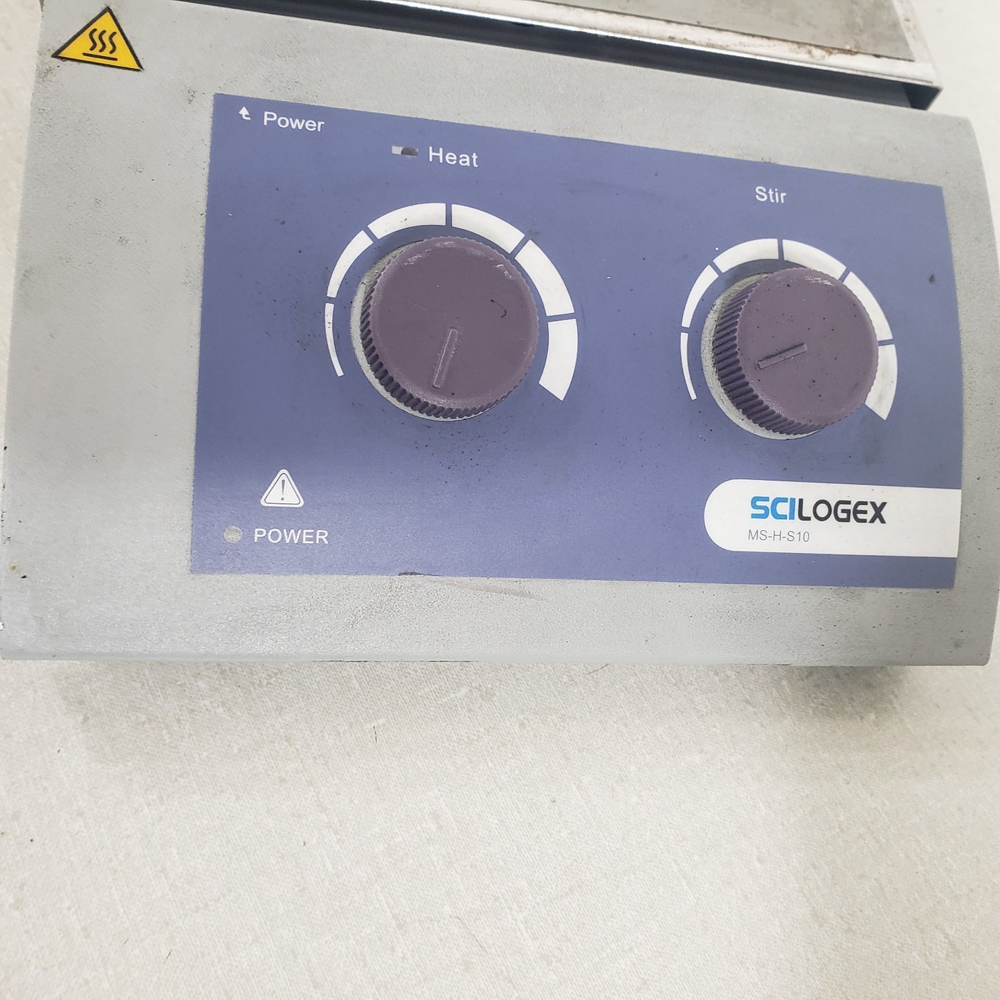 TESTED Scilogex MS-H-S10 Analog 10-Channel Magnetic Stirrer w/ Hot Plate