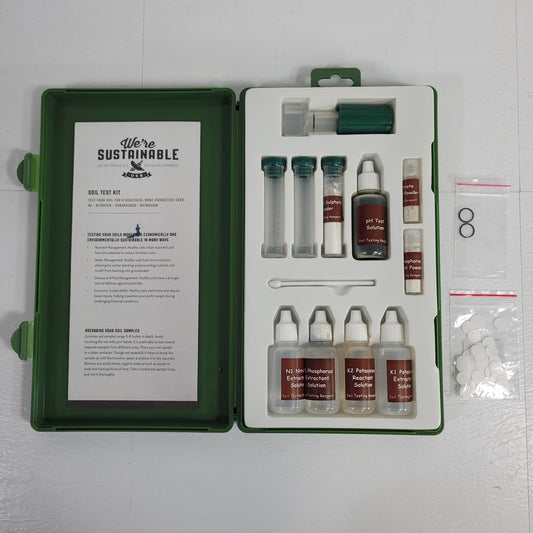 United Soybean Board Soil Test Kit Measure Ph, Nitrogen, Phosphorus & Potassium