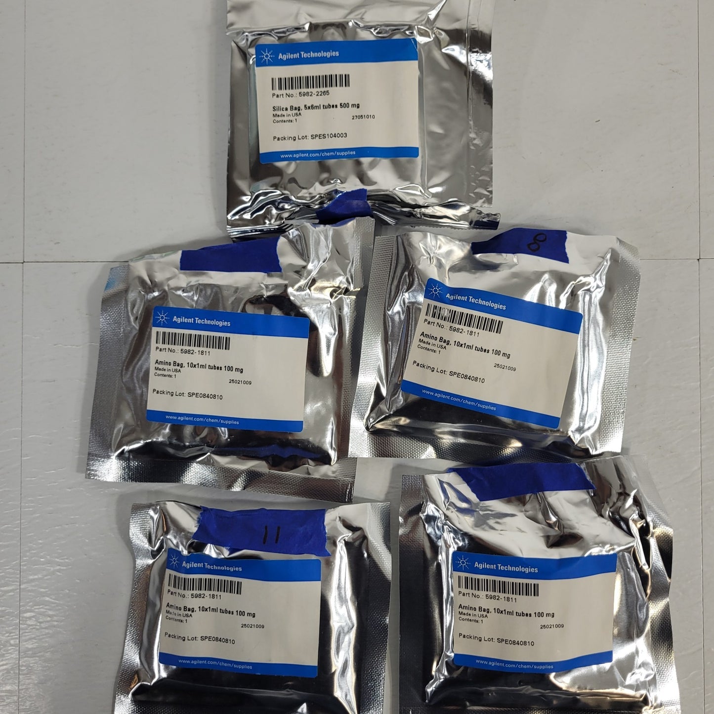 Agilent Technologies 6ml Filter Tubes (4 Total) & 1ml Filter Tubes (33 Total)
