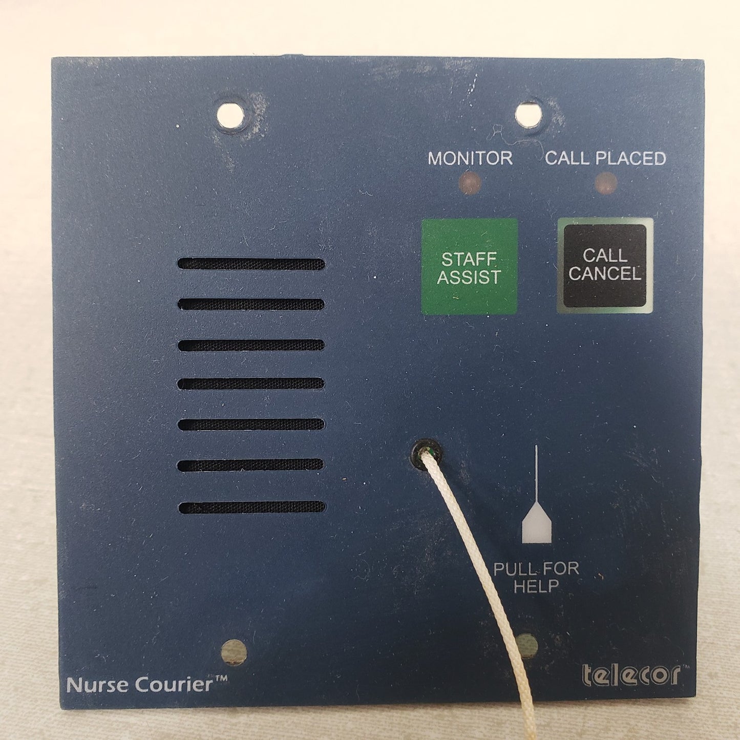 Telecor NC2-R3 Nurse Courier Staff Assist Pull For Help Patient Station Speaker