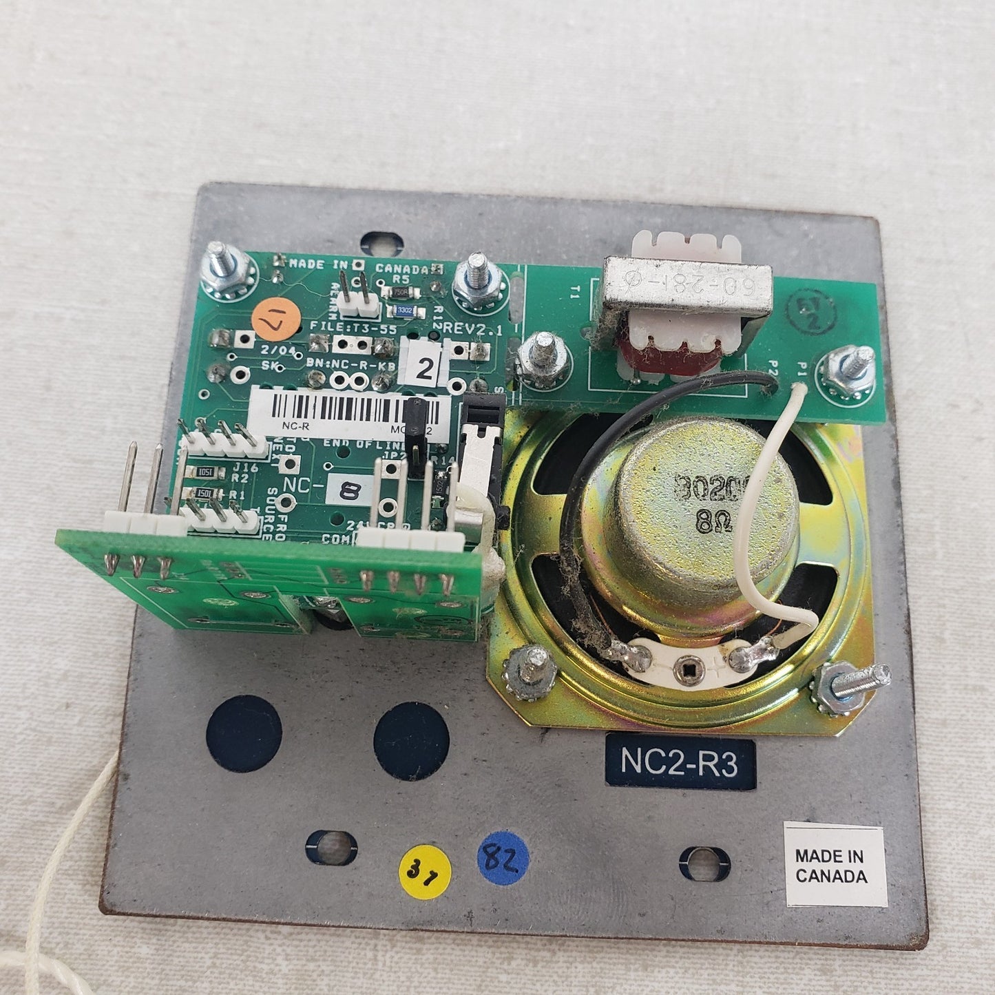 Telecor NC2-R3 Nurse Courier Staff Assist Pull For Help Patient Station Speaker