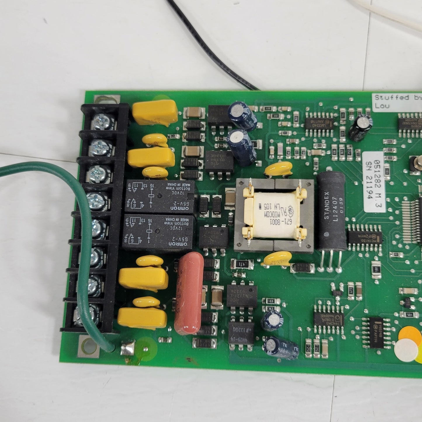 Silent Knight 5128 Fire Communicator Board 4 Channels Inputs AR-6988