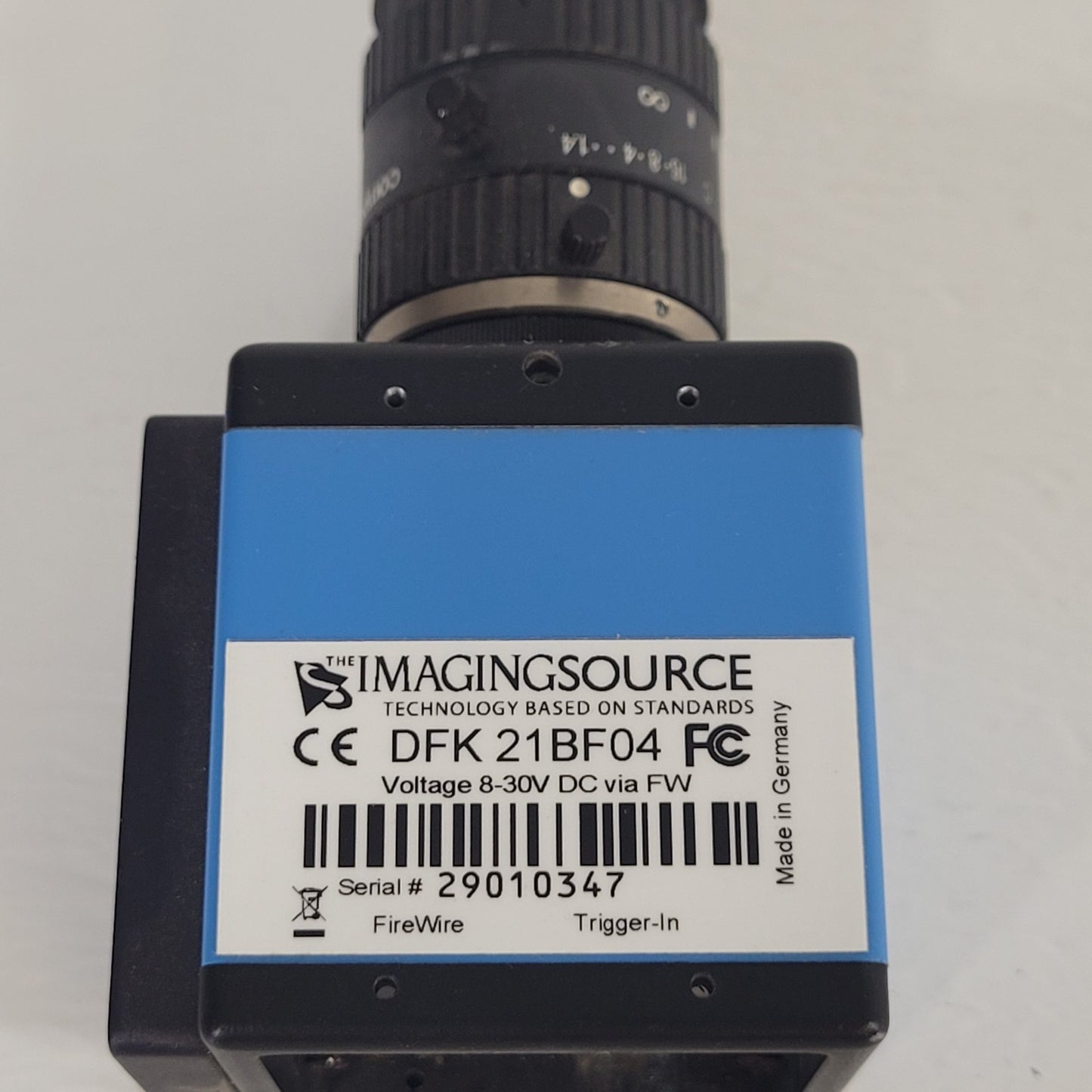 IMAGINGSOURCE Inspection Camera Computar 25mm Lense DFK 21BF04 CCD Sensor
