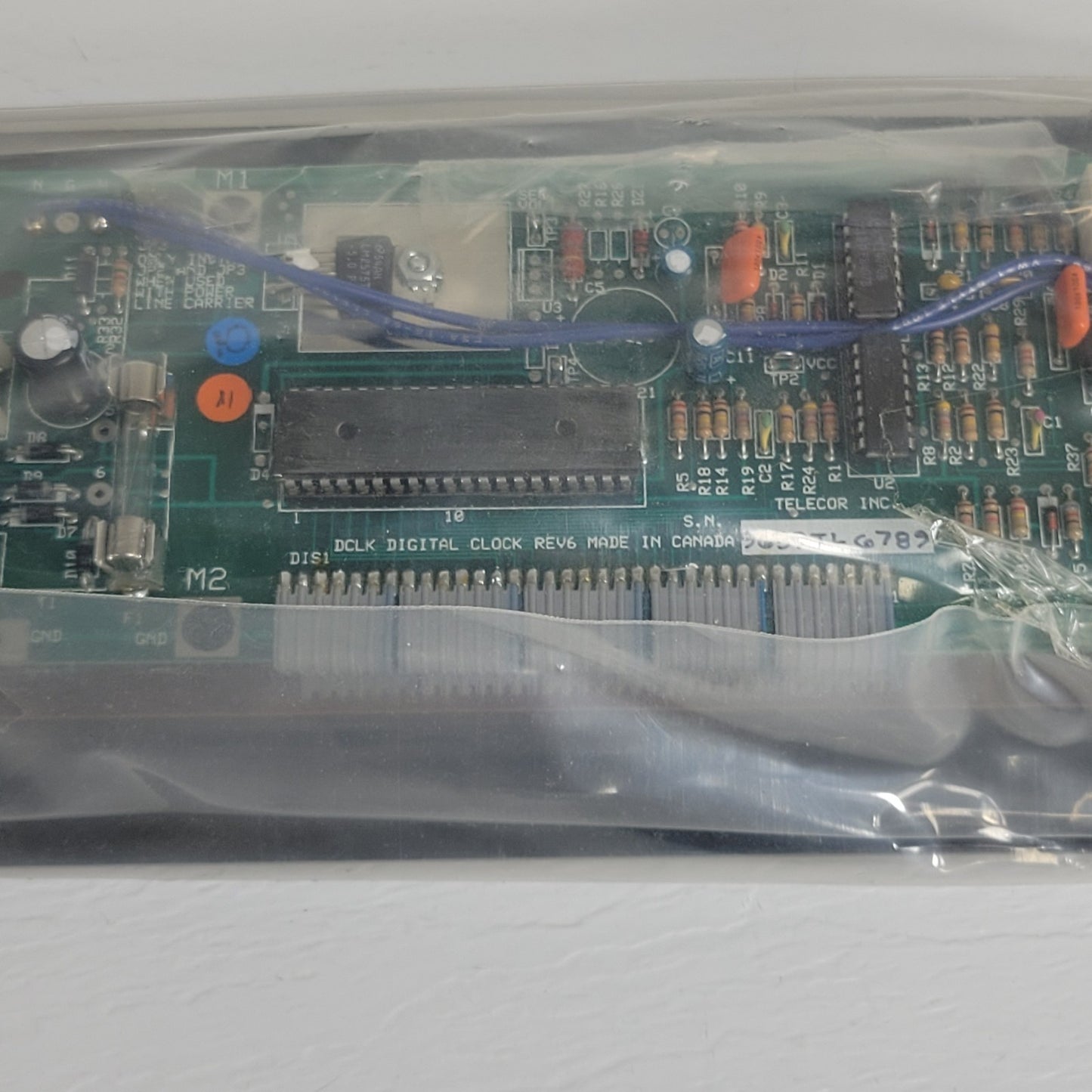 Telecor 2420-F Digital Clock Board Midwest Time Control 9447TL2418