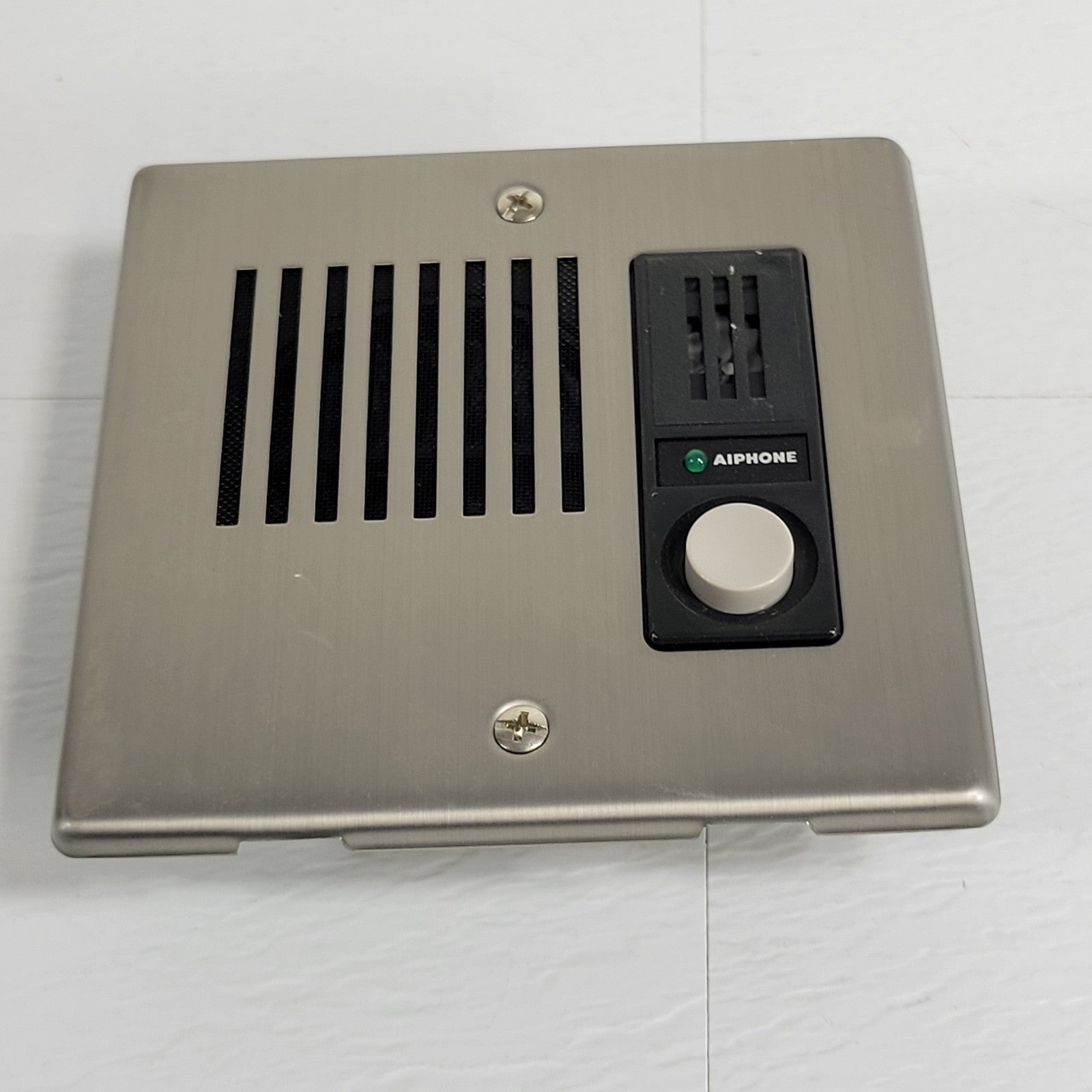 Aiphone NA-JA Flush Mount Audio Intercom Stainless Steel Push Button ...