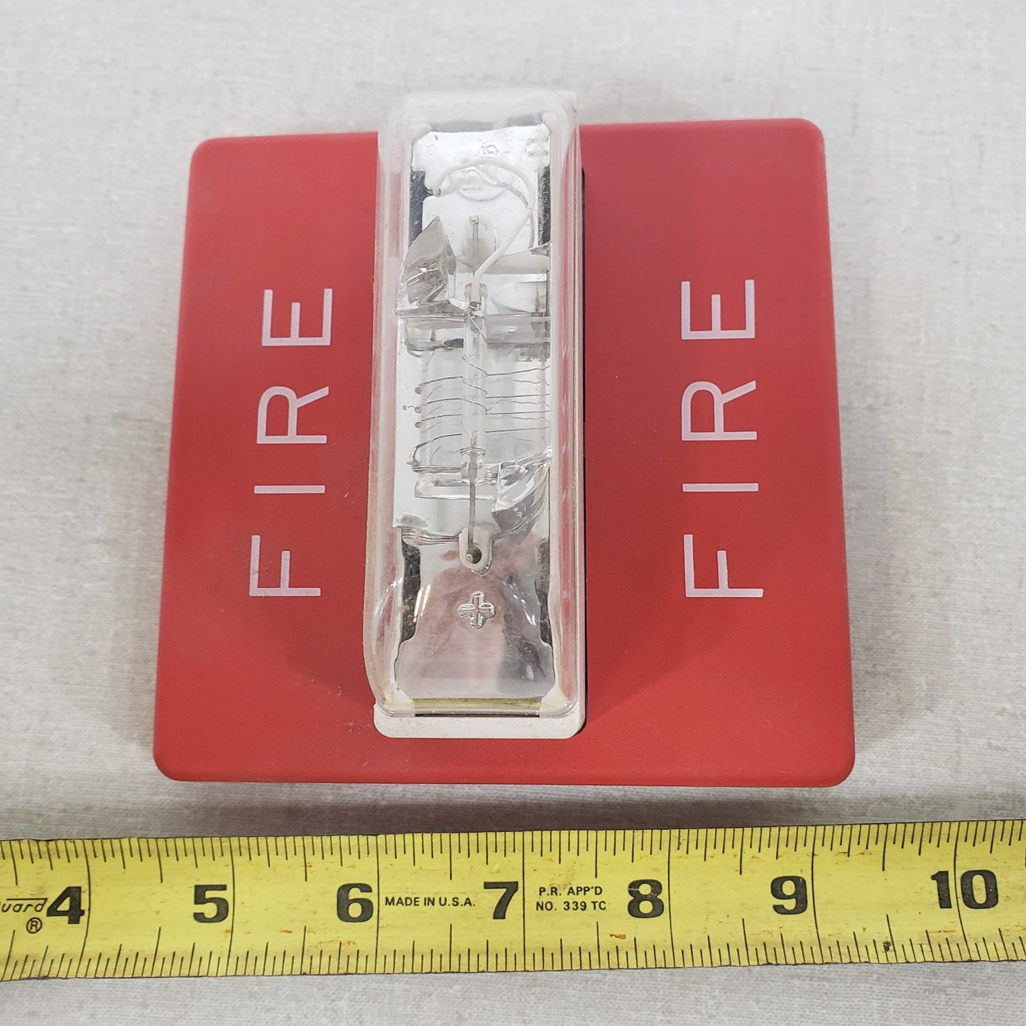 Wheelock RSS-241575W-FR Fire Alarm Strobe Remote Sync Red Indicator