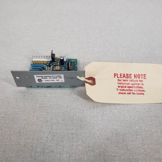 Fisher Berkley HRT-1A B09042-02 Hospital Signaling Equipment Power Control Unit