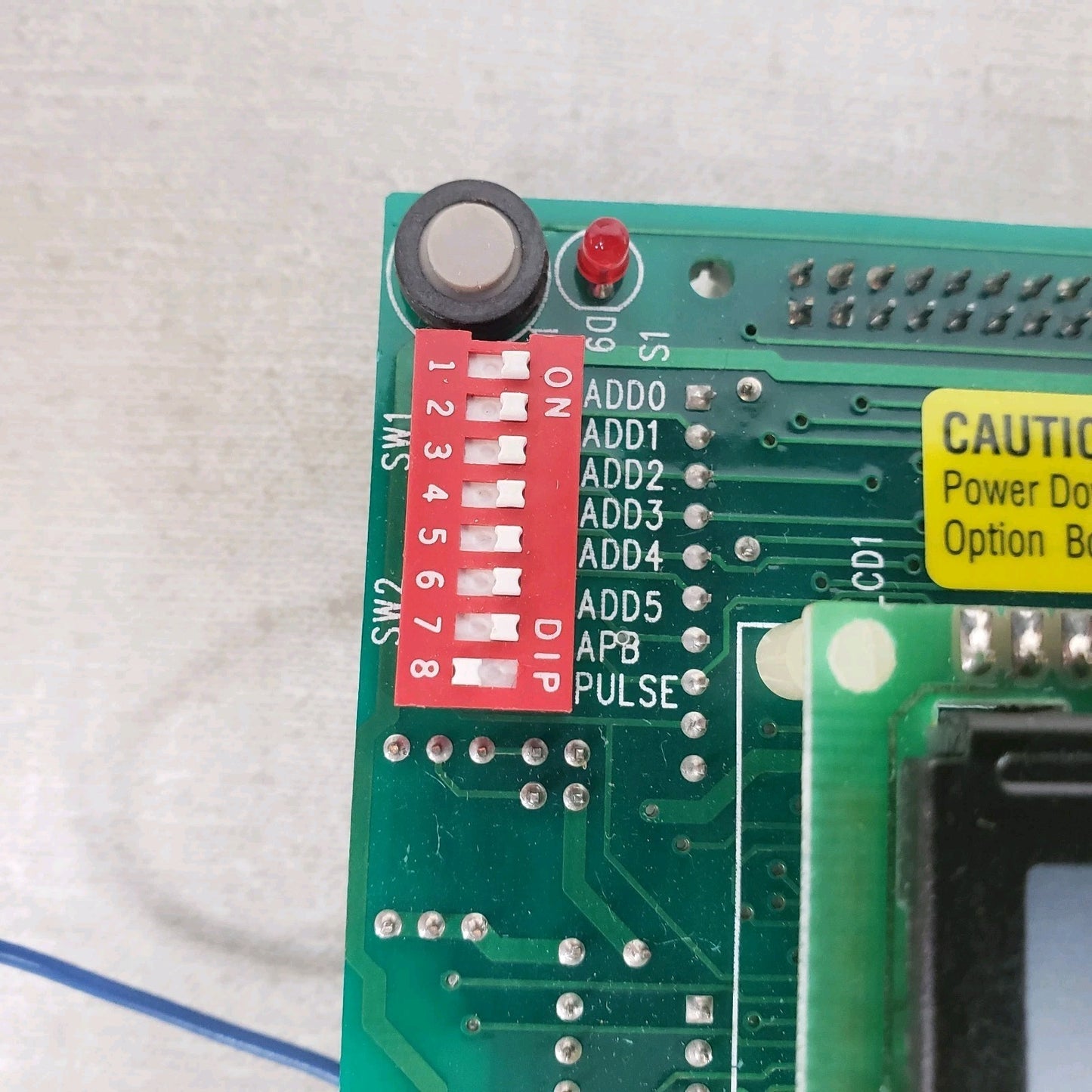 Keri Systems OB-3 Rev 2 04156-003 Door Access Controller Module Board With LCD