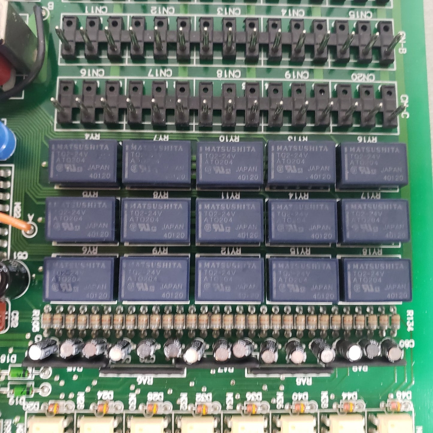 TOA LU-100 94C0230049 Line Unit Interface Board Incoming Outgoing Call Monitor
