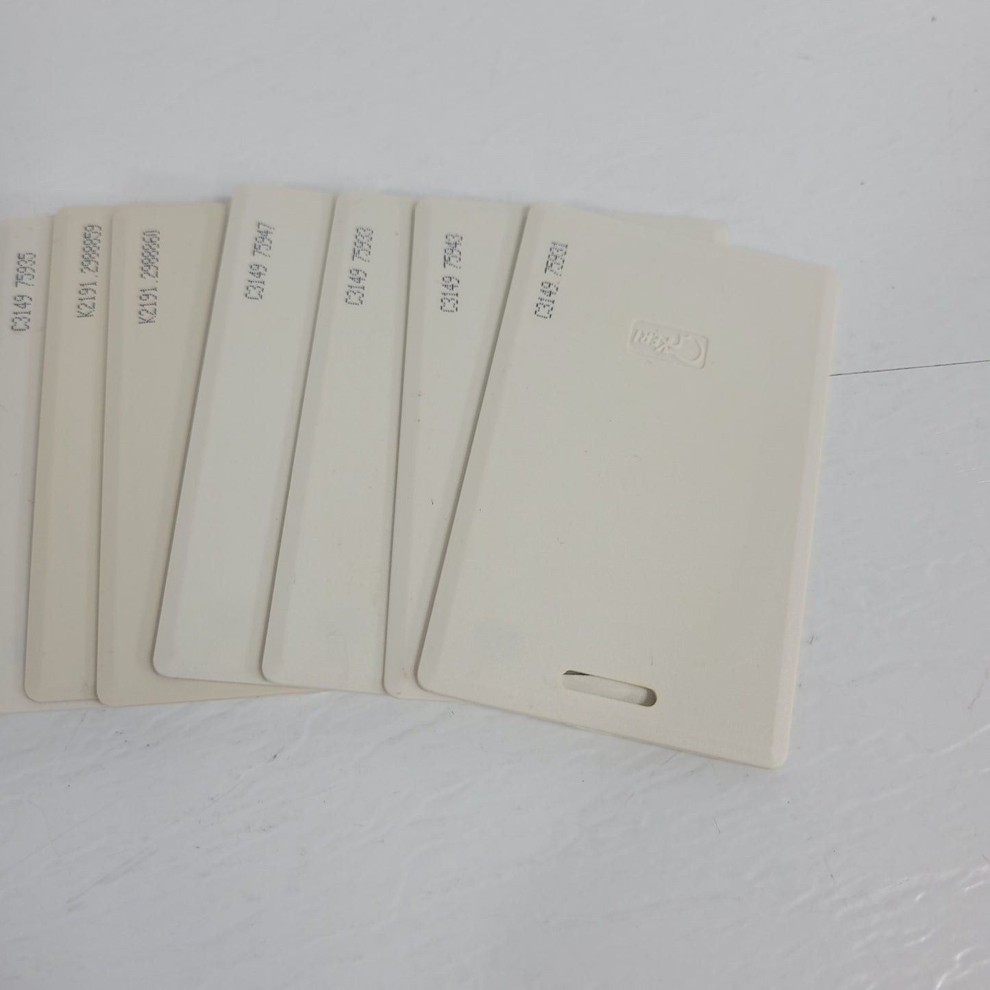 *Lot Of 12* Keri Systems KC-10X Standard Light Proximity RFID Card White