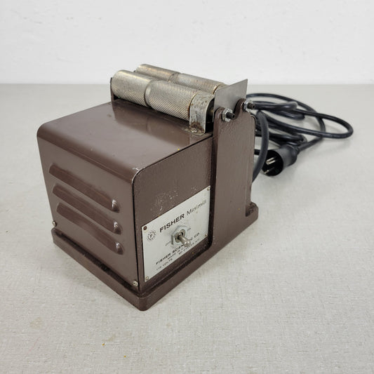 Fisher Scientific Minimill Sample Mill 115VAC 65W Switched Gear Grinder AC Motor