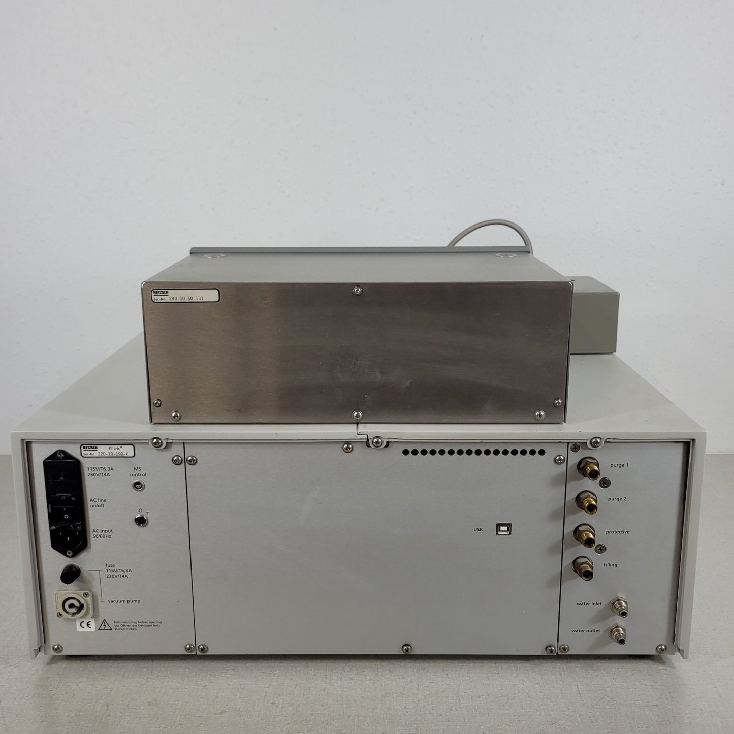 Netzsch TH-209-F1 Iris Thermogravimetric Analyzer TGA w Automatic Sample Changer
