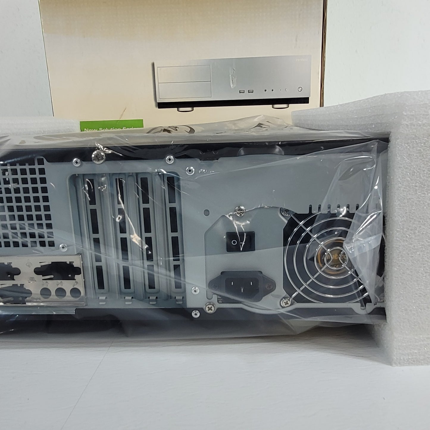 Antec NSK2400 Solution Series Steel Micro ATX Desktop Computer Case Black/Silver