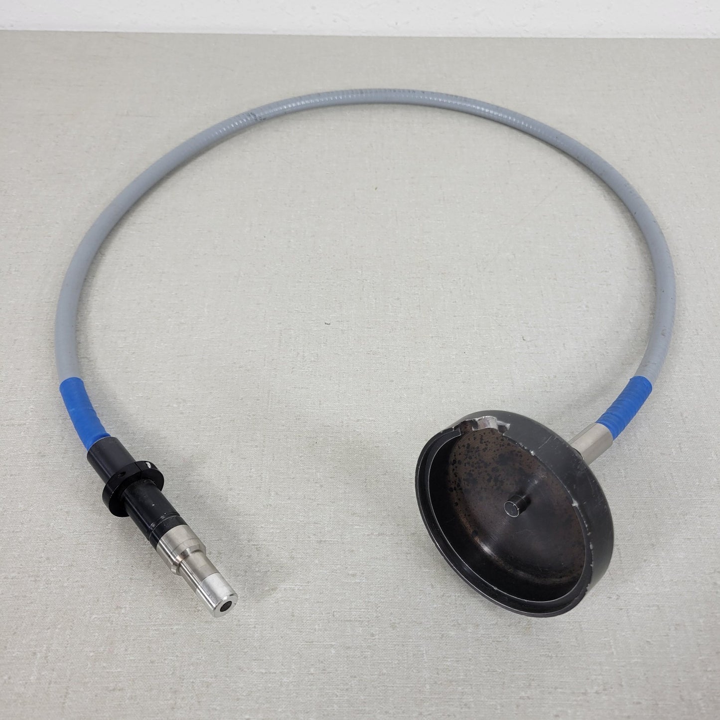 UV Curing Fiber Optic Cable 33" Length 0.475" OD Small End 0.278" ID Large End
