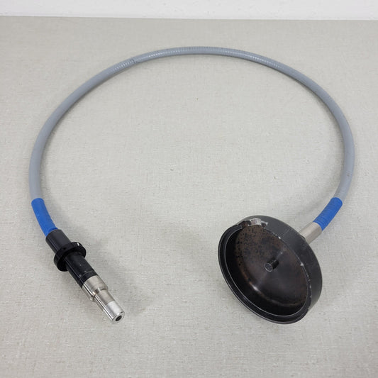 UV Curing Fiber Optic Cable 33" Length 0.475" OD Small End 0.278" ID Large End