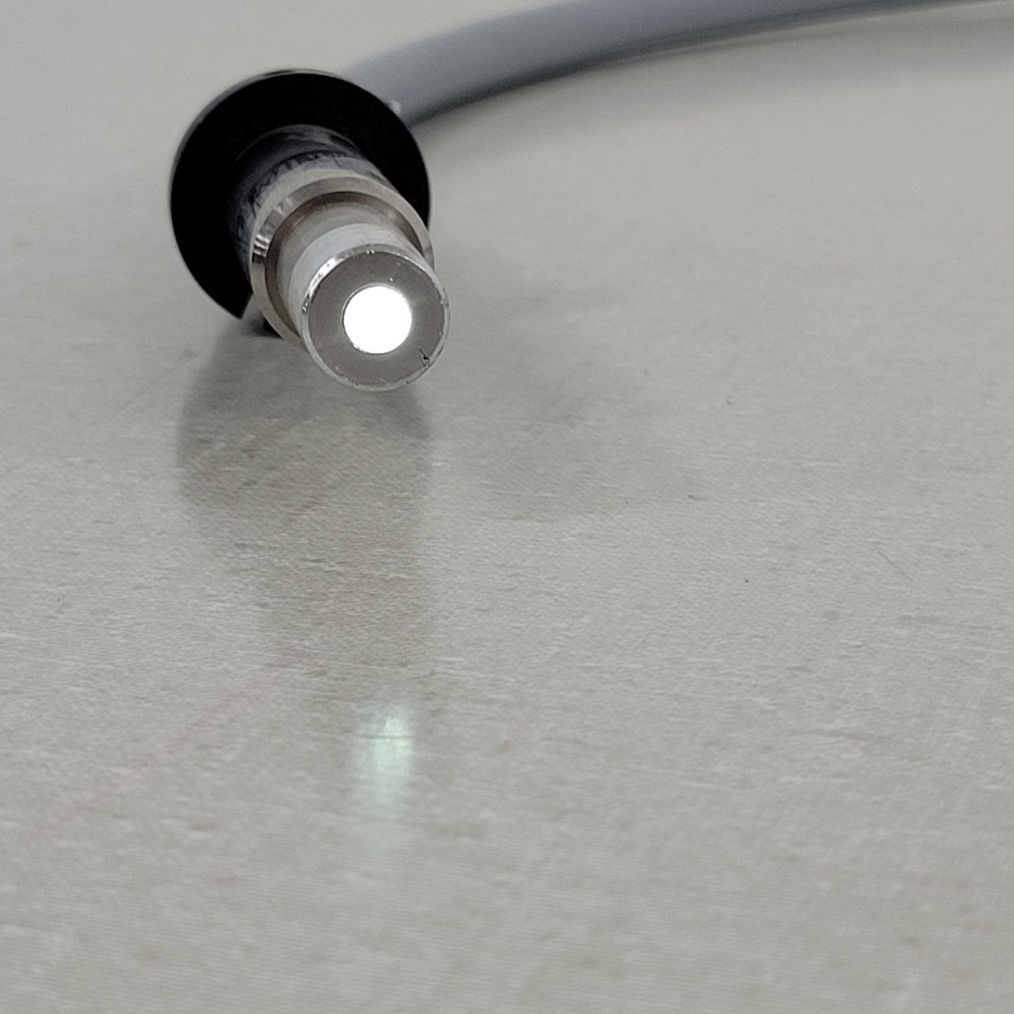 UV Curing Fiber Optic Cable 33" Length 0.475" OD Small End 0.278" ID Large End