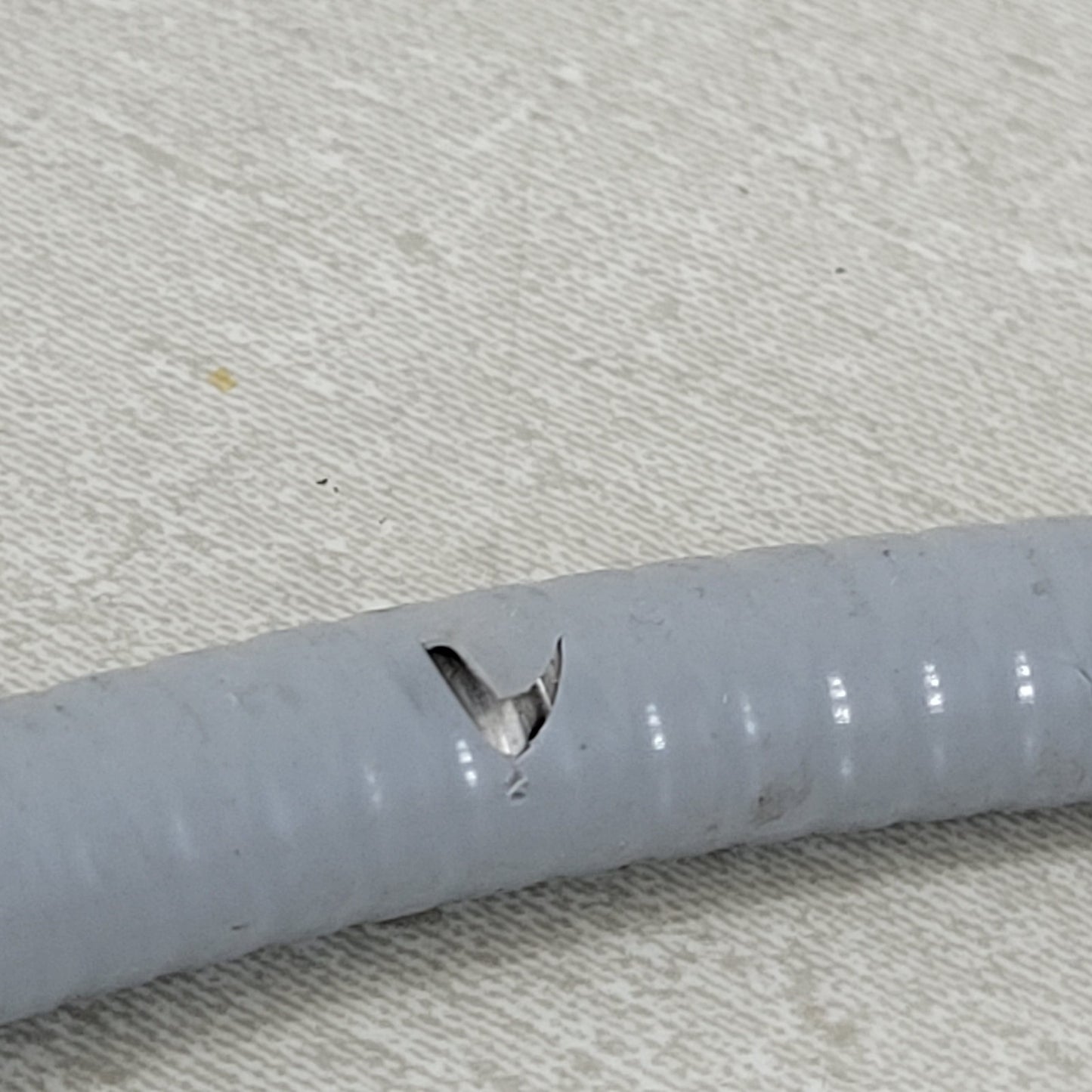 UV Curing Fiber Optic Cable 33" Length 0.475" OD Small End 0.278" ID Large End