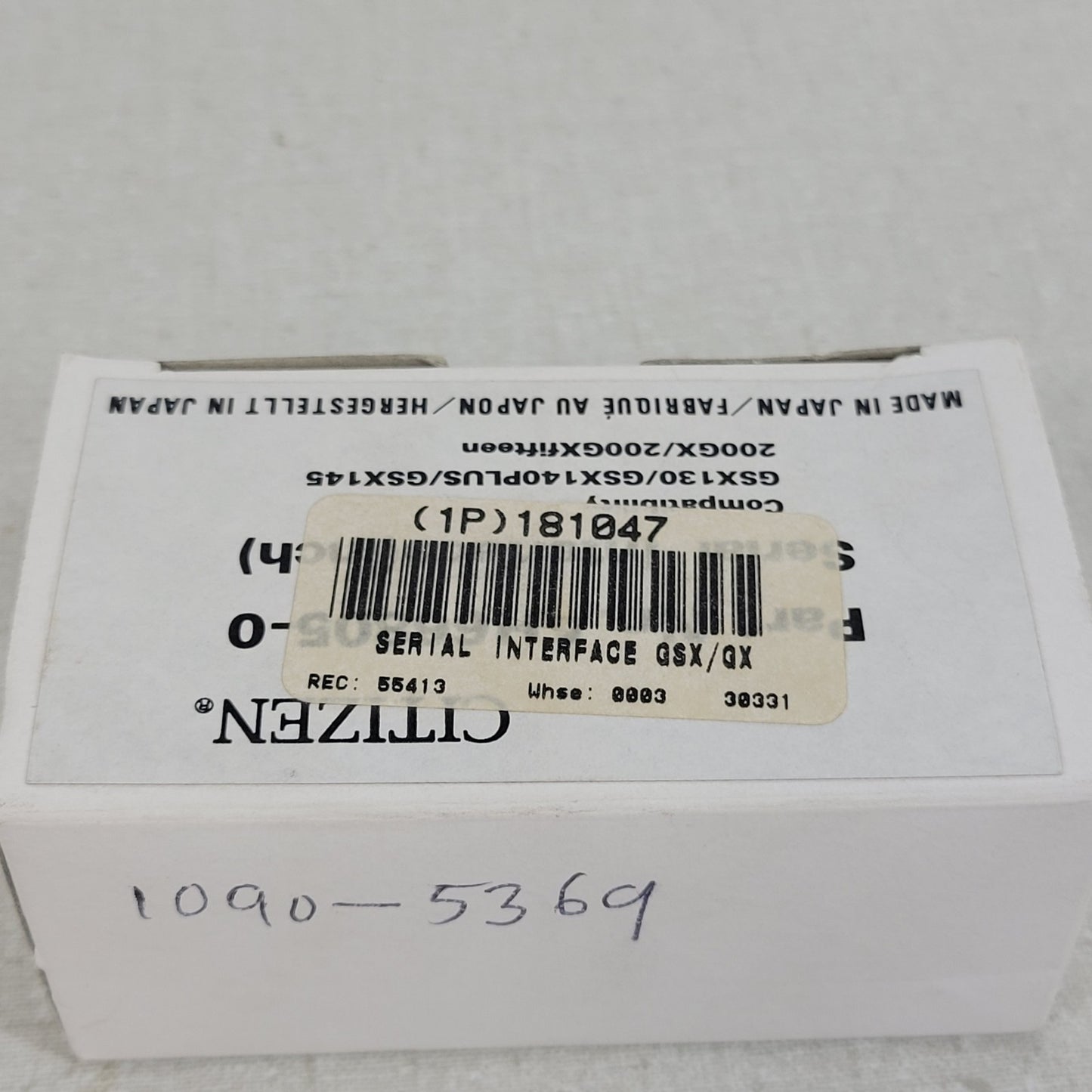 Citzen Serial Interface GSX/GX AH66805-0 GSX130 GSX140PLUS GSX145 200GX 200GX15